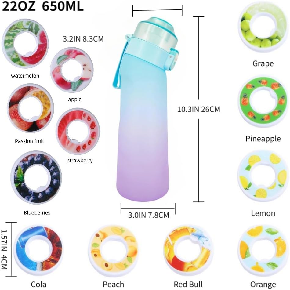 3QUEENS Air Scent Water Bottle 22oz