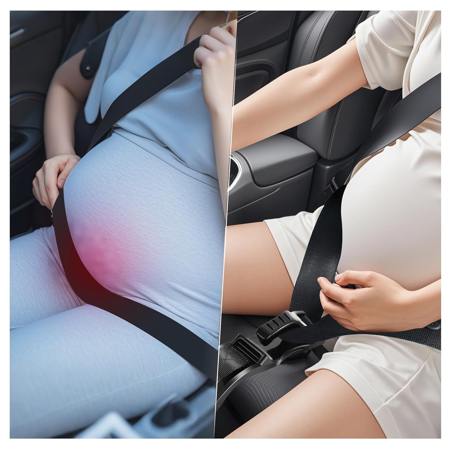 3QUEENS Pregnancy Seat Belt Adjuster