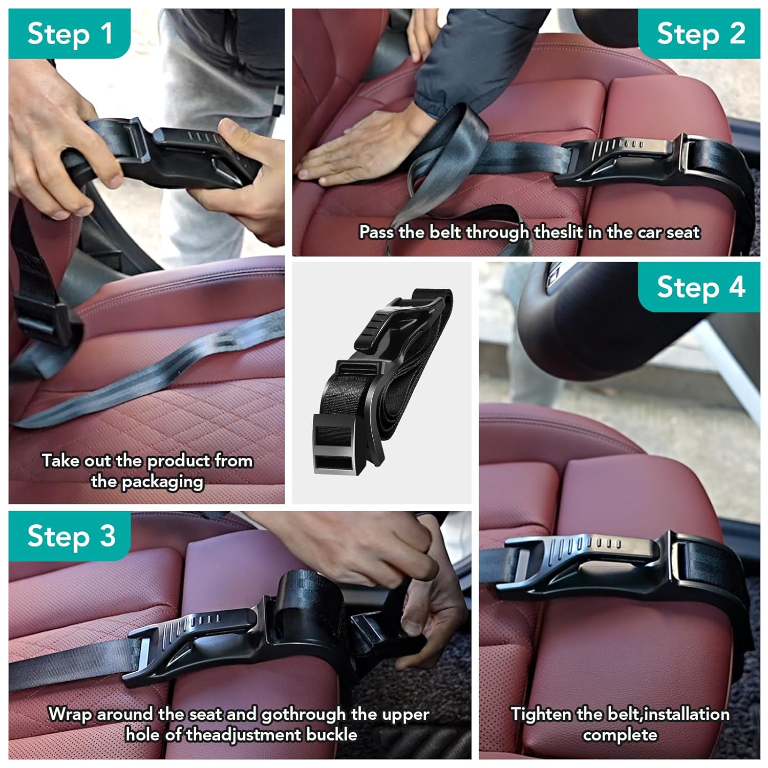 3QUEENS Pregnancy Seat Belt Adjuster