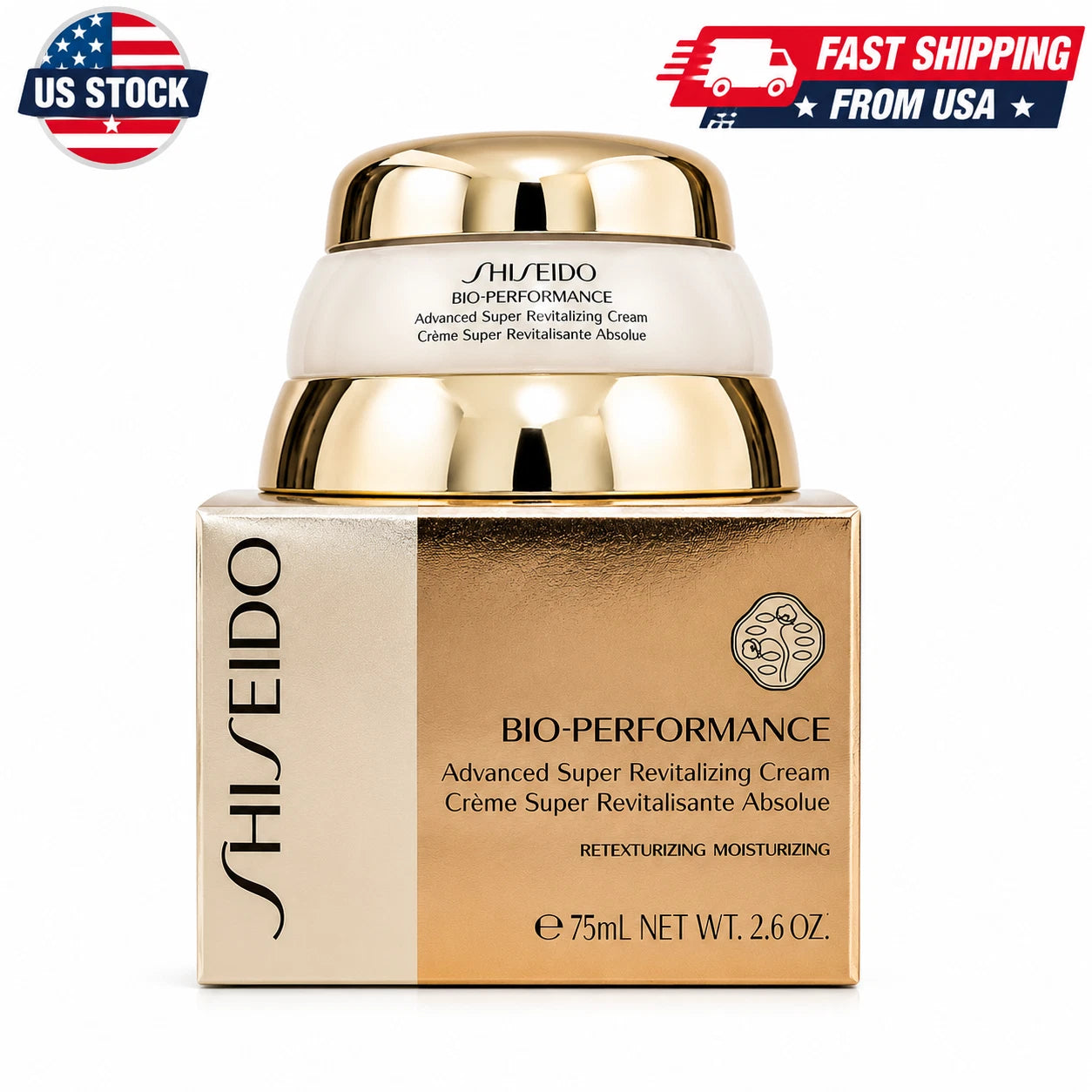 Shiseido Bio-Performance Advanced Super Revitalizing Cream 2.6 oz / 75ml | New