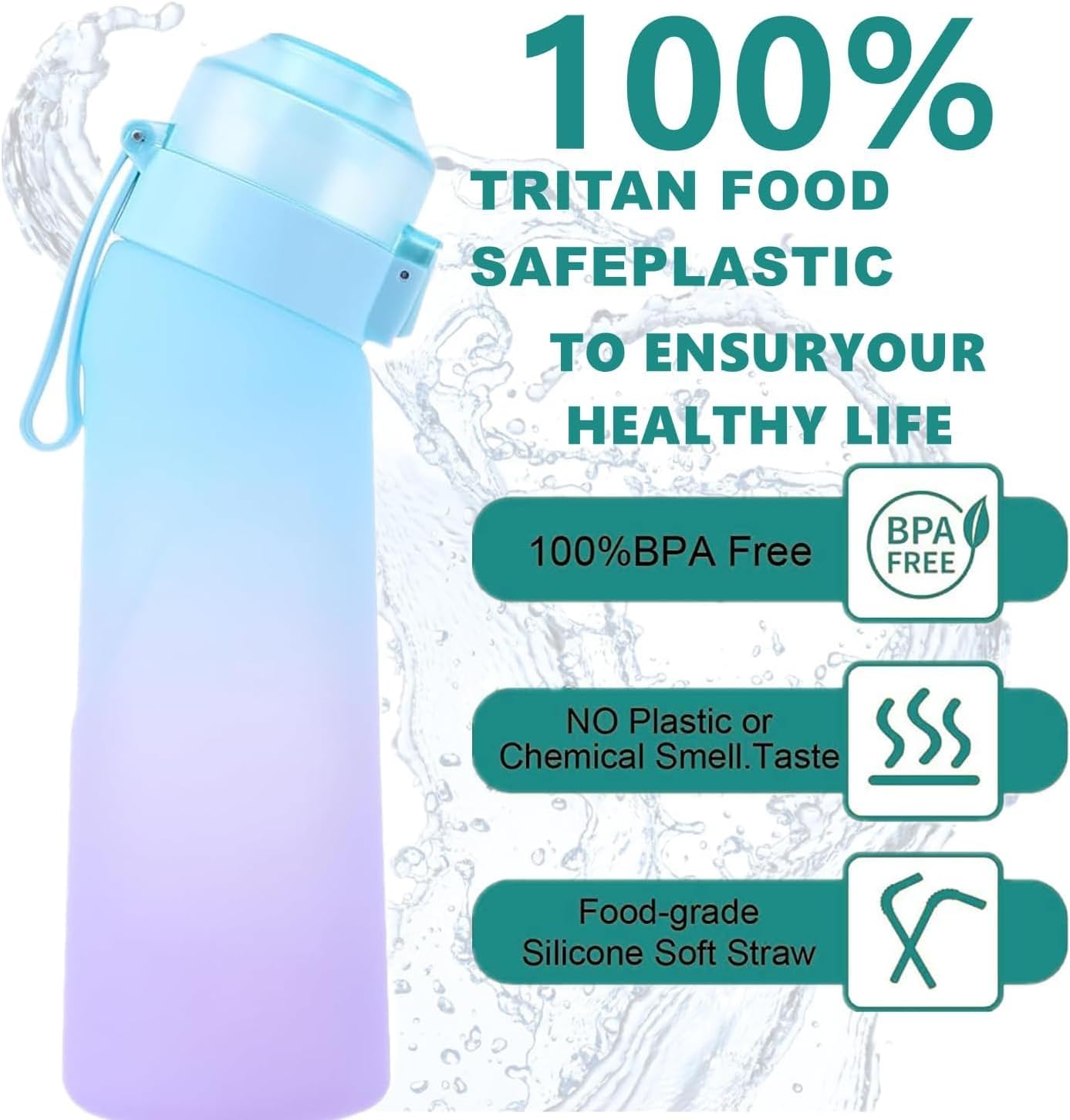 3QUEENS Air Scent Water Bottle 22oz