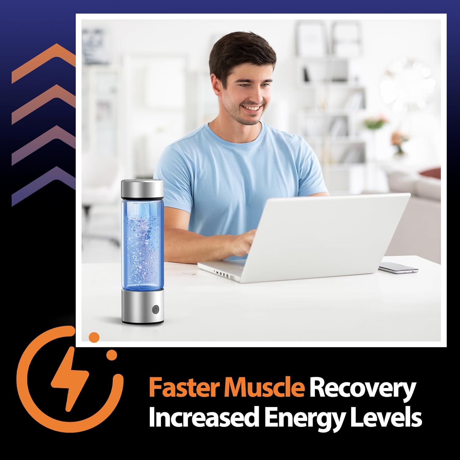 3QUEENS Hydrogen Water Bottle Generator