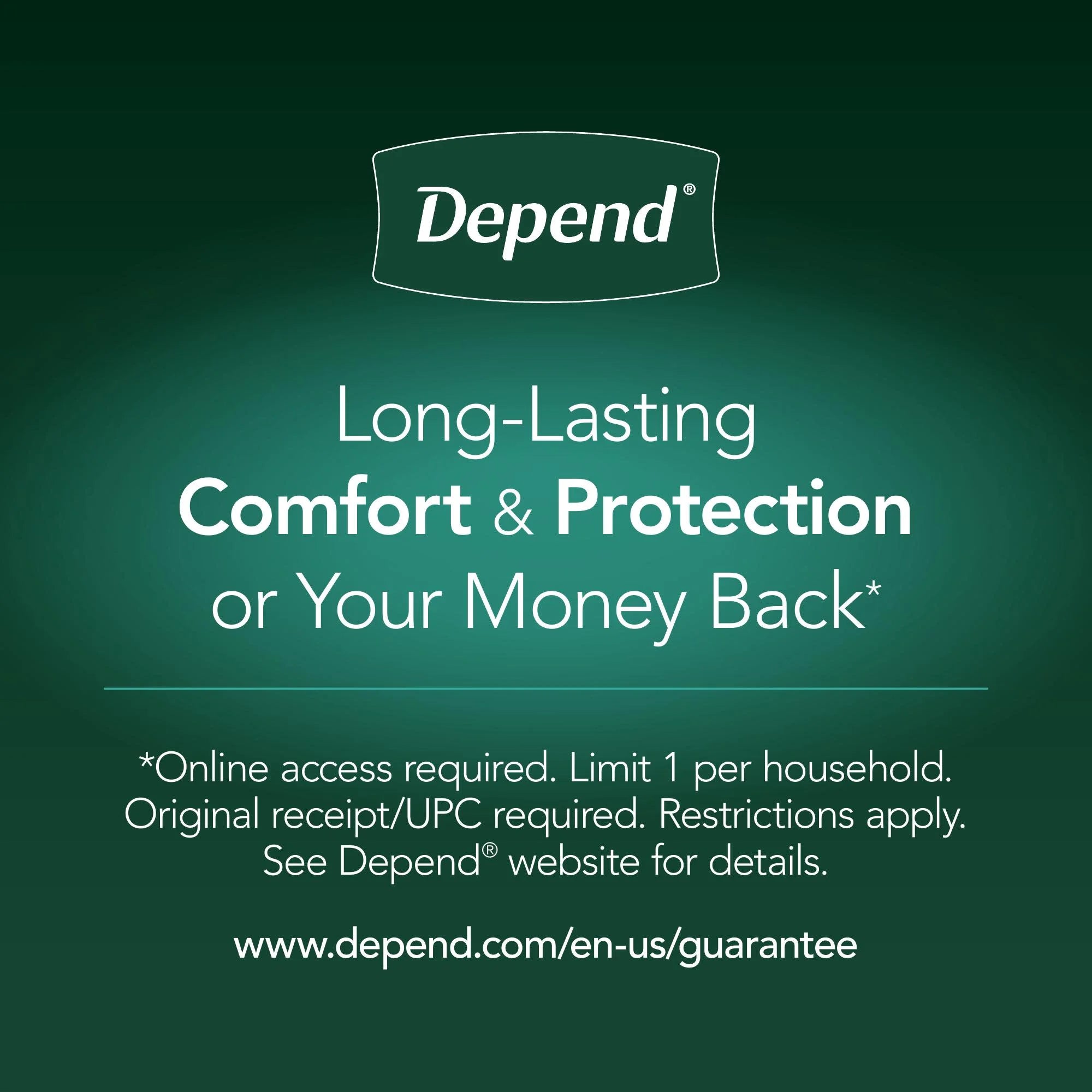 Depend Night Defense Incontinence Underwear for Women, Adult Diapers, XL, 12 Count