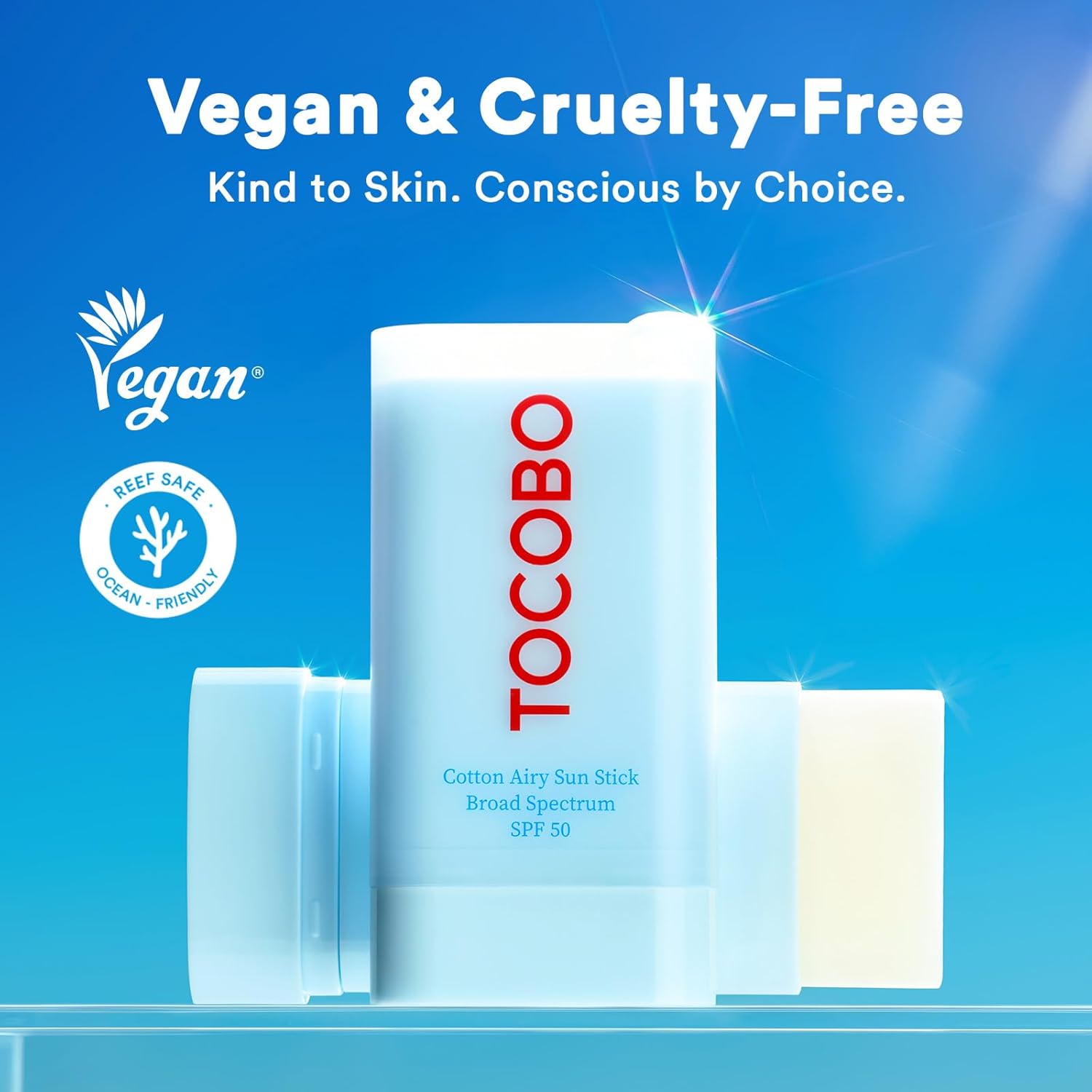 Cotton Airy Sun Stick SPF 50 – Travel Matte Sunscreen