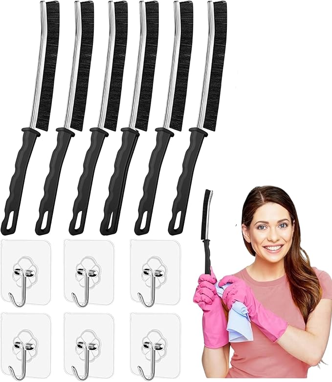6Pcs Crevice Cleaning Brush Set – Home & Kitchen