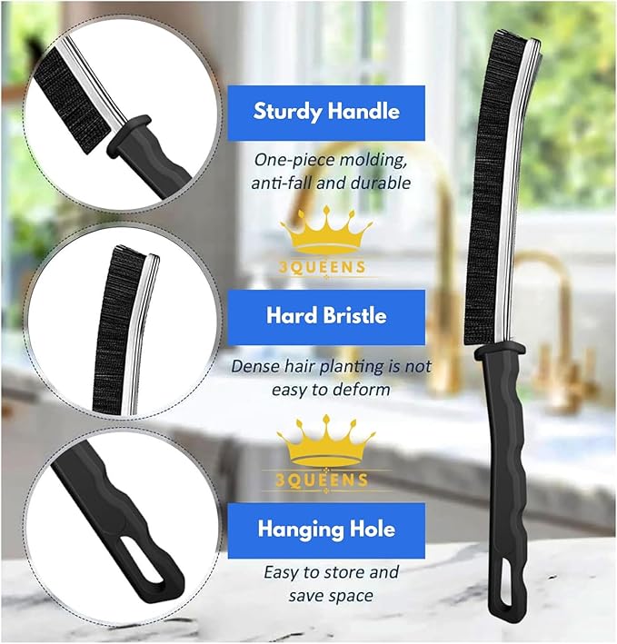 6Pcs Crevice Cleaning Brush Set – Home & Kitchen