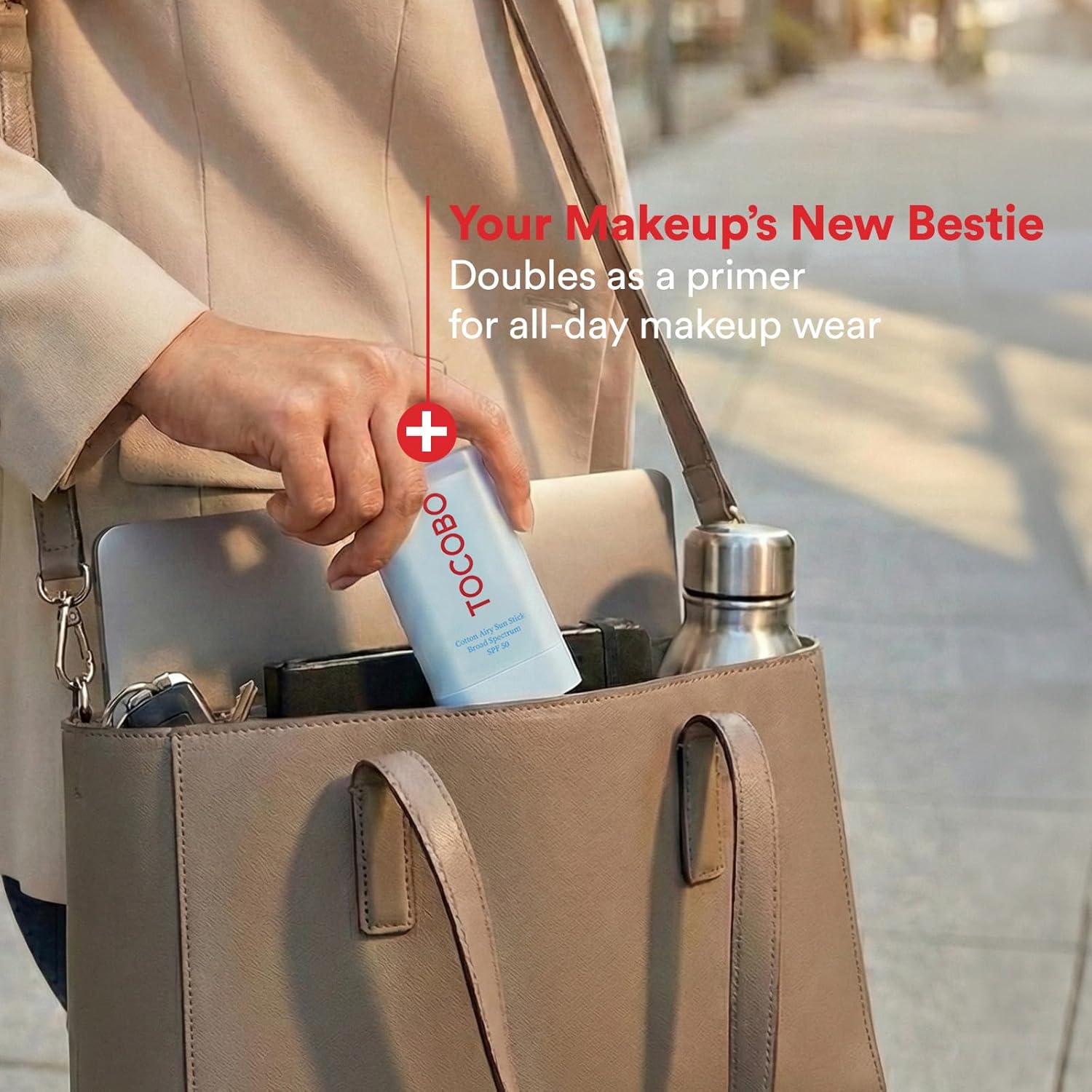 Cotton Airy Sun Stick SPF 50 – Travel Matte Sunscreen