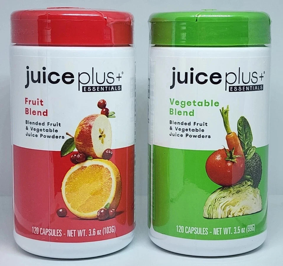Juice Plus+ Fruit & Vegetable Blend 240 Capsules | 2-Month Supply | Exp. 01/2027