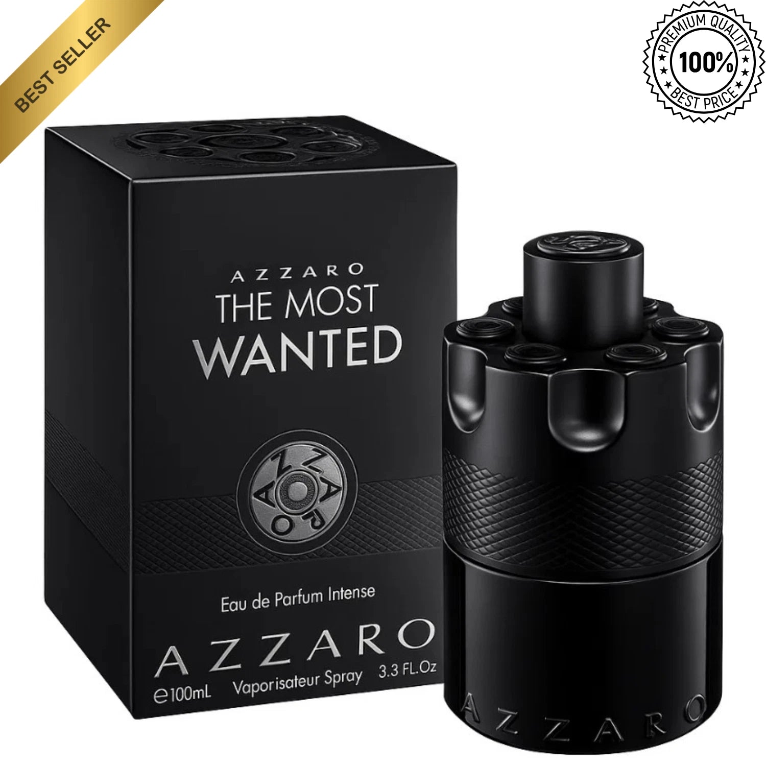 Azzaro The Most Wanted Eau de Parfum for Men 3.3 oz / 100ml Spray