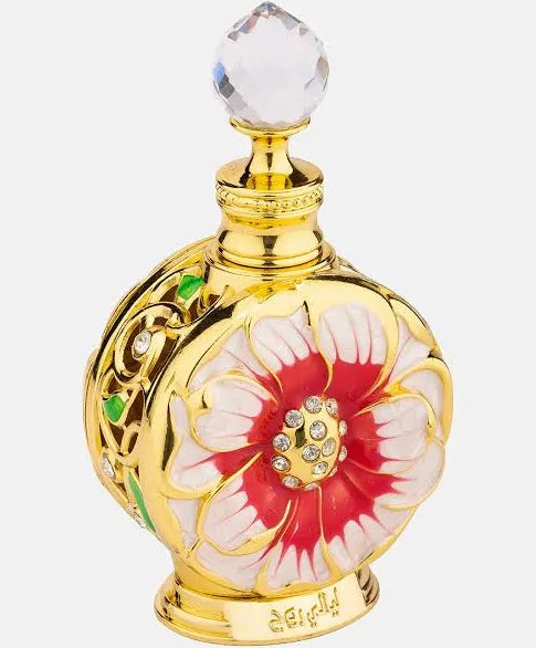 Swiss Arabian Layali Rouge - Long Lasting Oud & Floral Perfume Oil - 0.5 oz