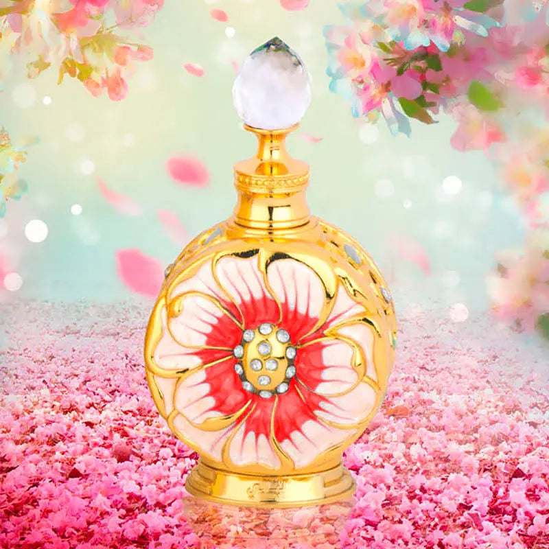 Swiss Arabian Layali Rouge - Long Lasting Oud & Floral Perfume Oil - 0.5 oz