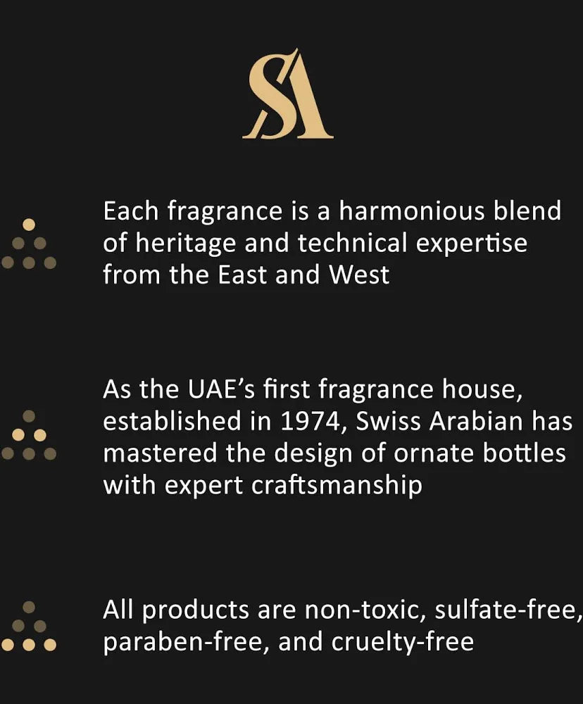 Swiss Arabian Layali Rouge - Long Lasting Oud & Floral Perfume Oil - 0.5 oz