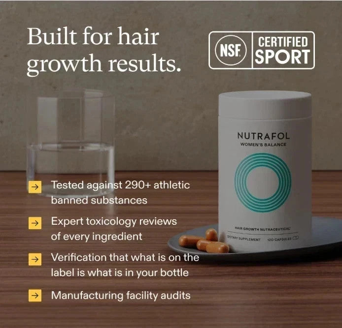 Pack of 3 Women’s Hair Growth Supplement 360 Capsules | USA Seller Fast Shipping