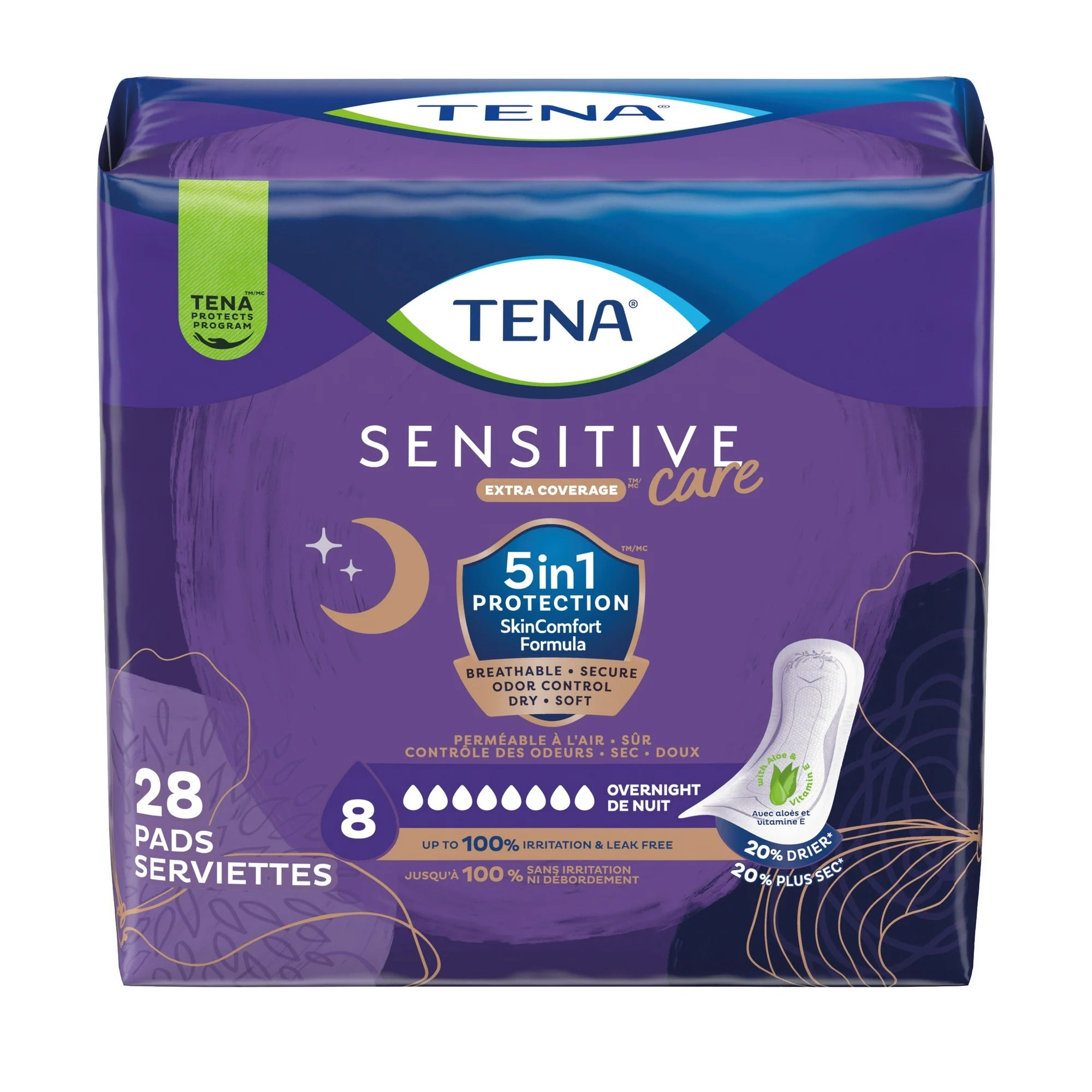 Tena Incontinence Pads – 28 Count