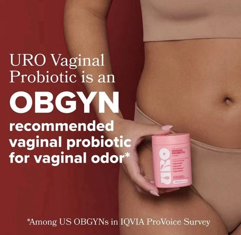 URO O Positiv Vaginal Probiotics + Prebiotic for Women 3 Pack | pH Balance Supply