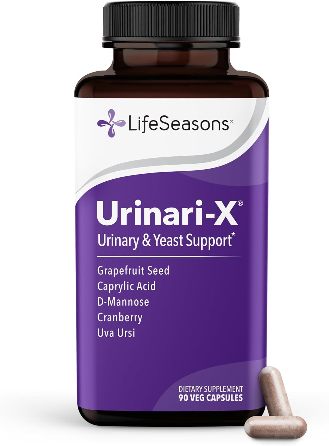 Urinari-X Urinary Tract Support 90 Capsules | D-Mannose, Cranberry & Uva Ursi | New