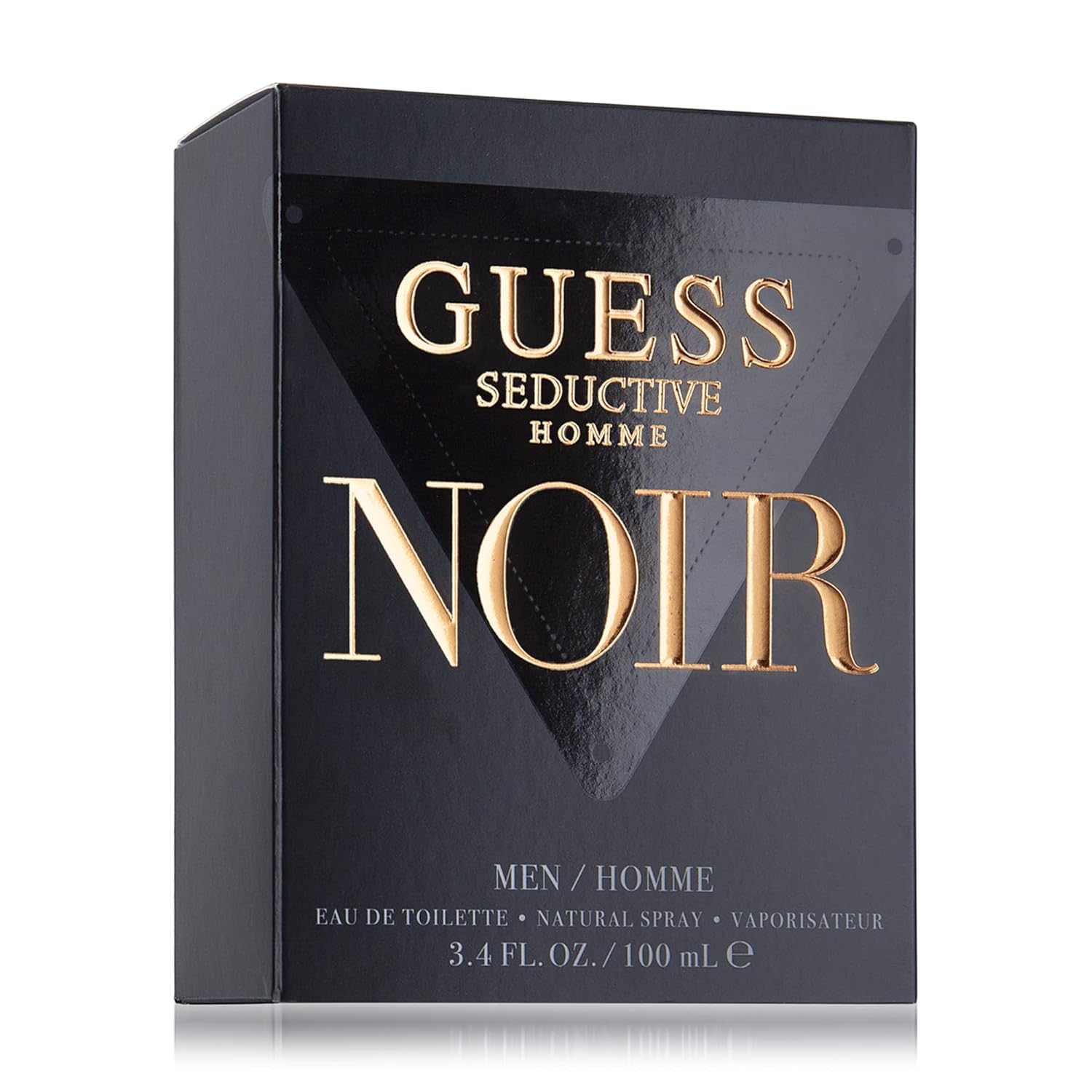 Guess Seductive Homme Noir Eau de Toilette for Men 3.4 oz / 100ml Spray | Retail | New