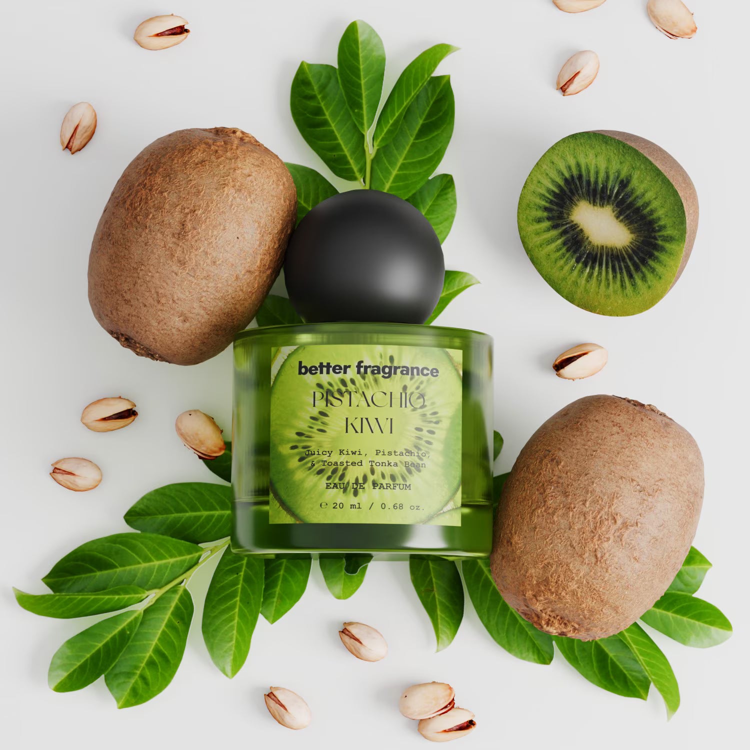 Better Fragrance Pistachio Kiwi Eau de Parfum for Women 20ml Travel Size | New