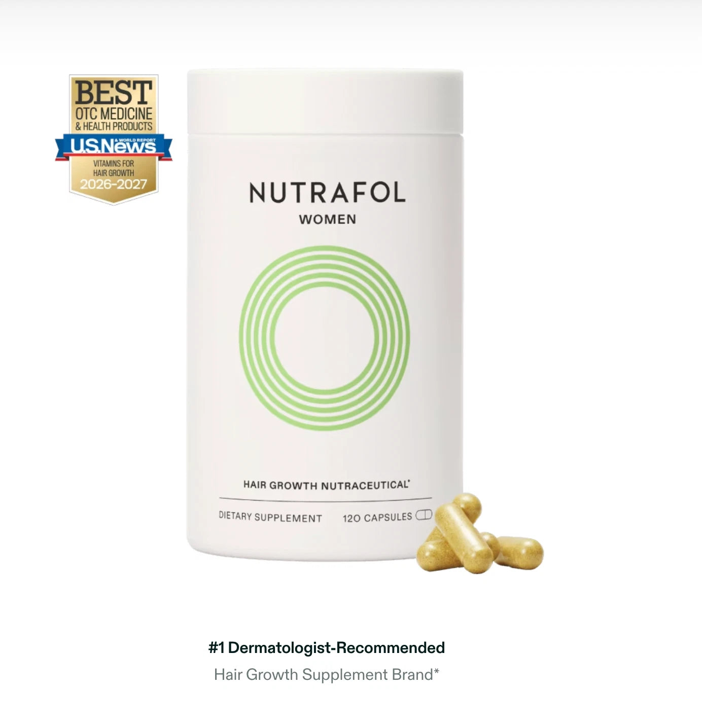 Nutrafol Women Hair Growth Supplement 6-Month Supply | Ex