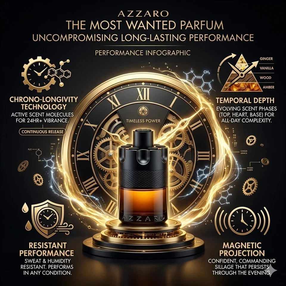 Azzaro The Most Wanted Parfum for Men 3.38 oz / 100ml Spray