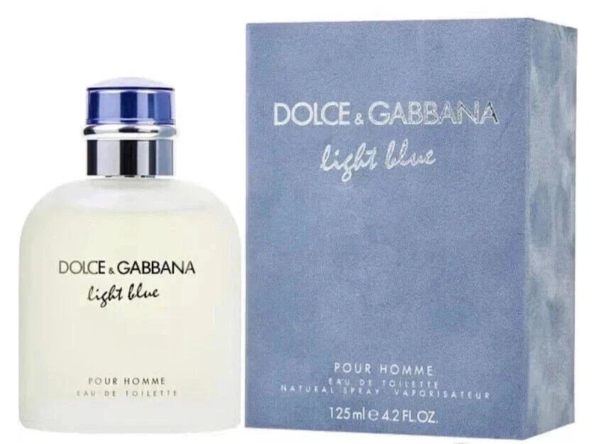 Light Blue by Dolce & Gabbana for Men Eau de Toilette Spray 4.2 oz