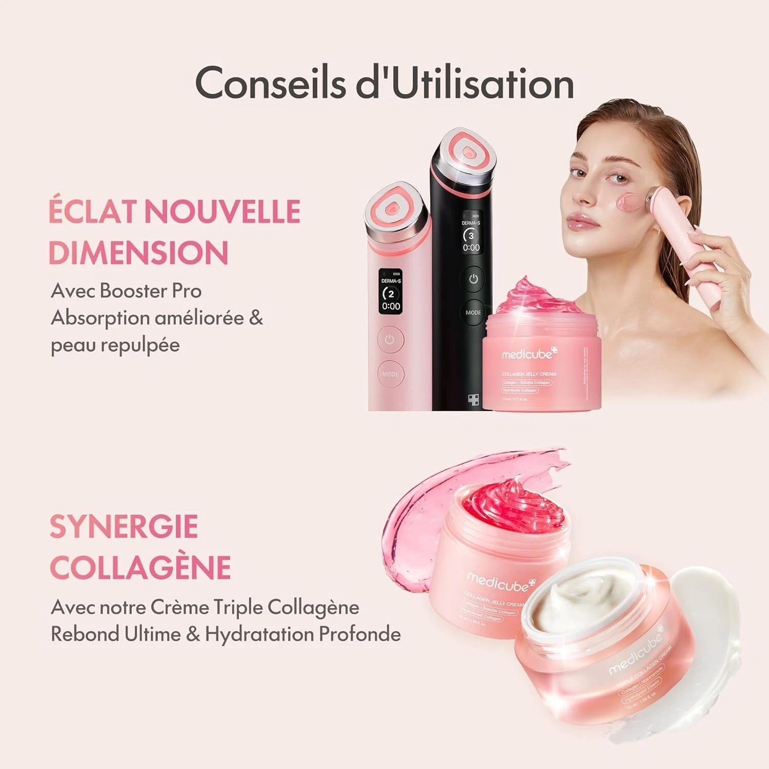 Medicube Jelly Cream with Collagen, Niacinamide | Freeze-Dried Hydrolyzed Collag