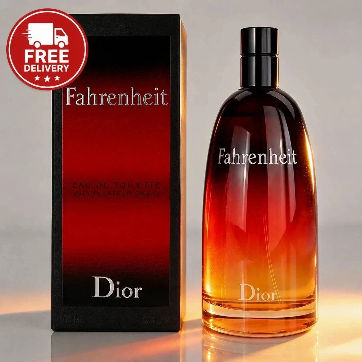Dior Fahrenheit Eau de Toilette for Men 3.4 oz / 100ml | New in Box