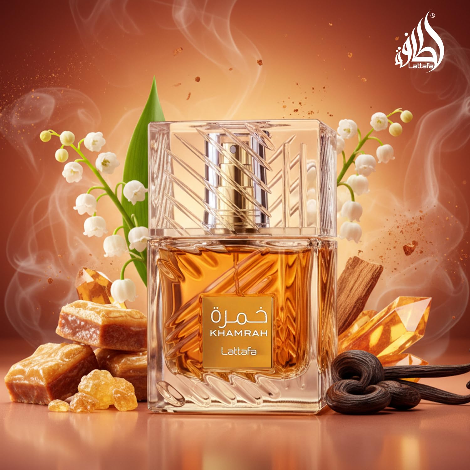 Lattafa Khamrah Eau de Parfum 3.4 oz / 100ml | Unisex | Long-Lasting | New